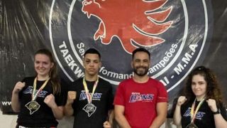 Três atletas camaquenses se destacam no Campeonato Gaúcho de Muaythai