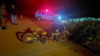 Colisão entre motos deixa dois feridos em Cerro Grande do Sul