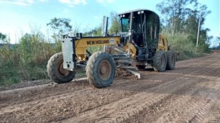 Prefeitura de Dom Feliciano realiza FORÇA TAREFA para manutenção de estradas