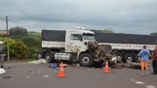 Motorista morre após ser atropelado pelo próprio caminhão na BR-386