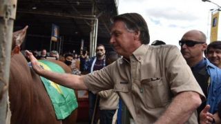 Presidente Jair Bolsonaro visita a Expointer