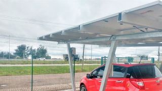 Loja Agrícola da Afubra de Camaquã instala eletroposto para veículos elétricos