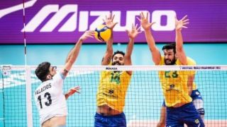 Brasil despacha Argentina e se classifica à semi do Mundial de Vôlei