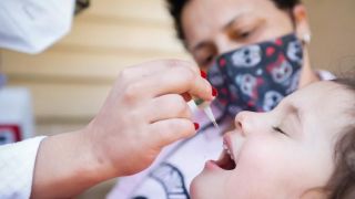Rio Grande do Sul atinge 50% da meta de vacinação de crianças contra poliomielite