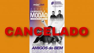 Jogo Beneficente "Amigos do Bem" que aconteceria no último domingo foi cancelado