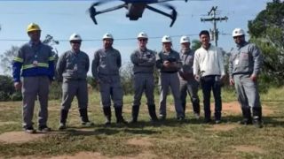 CEEE Equatorial forma 13 pilotos de drones para inspeções de linhas de energia