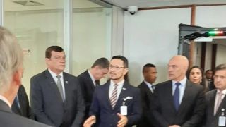 Após visita à sala de totalização, presidente do Tribunal Superior Eleitoral reafirma que votação é auditável e processo, transparente