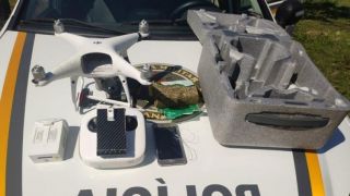 Suspeito de entregar drogas em penitenciária com drone é encontrado escondido em chiqueiro