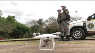 Brigada Militar usa drones para combater crimes eleitorais no Rio Grande do Sul