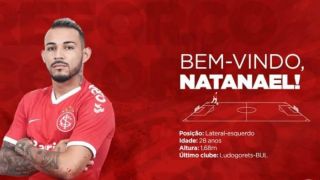 Inter contrata primeiro reforço da janela e anuncia lateral-esquerdo Natanael