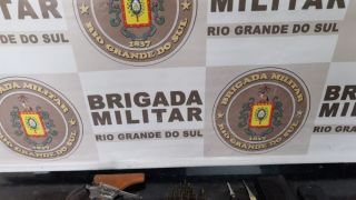 Homem é preso pela 2ª vez em um mês por porte ilegal de arma de fogo em Camaquã