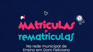 Matrículas e Rematrículas da rede municipal do ano letivo de 2023 começam em dezembro