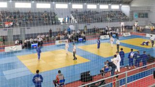 Está acontecendo hoje em Dom Feliciano o Campeonato Estadual de Judô Master 8 e Festival da Criança