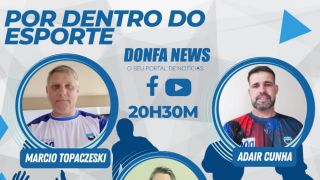 Por Dentro do Esporte é o novo programa do Donfa News