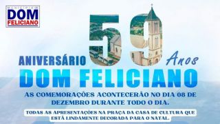 Dom Feliciano, 59 anos de emancipação, político administrativa