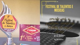  Conheça o projeto "Festival de talentos e músicas" que acontecerá na Escola Santa Terezinha no Faxinal