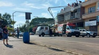 Homem vítima de descarga elétrica morre em hospital em Camaquã