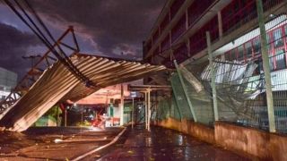 Ventania deixa 60 mil clientes da CEEE sem luz na Região Metropolitana