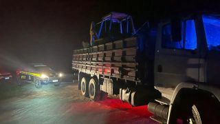 Após se esconder por 2h em arrozal, ladrão de caminhão é preso pela PRF e BM em Eldorado do Sul