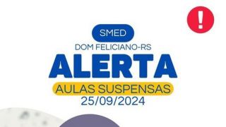 Aviso de Suspensão de Aulas nas escolas municipais devido às Condições Climáticas