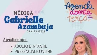 ✨GABRIELLE AZAMBUJA - Clínica Geral✨