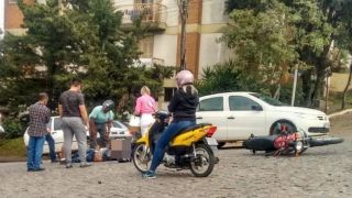 Acidente entre motos em Camaquã resulta em feridos