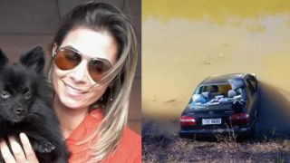 Dentista de Canguçu morre em acidente após carro cair em lago de Afonso Cláudio/ES