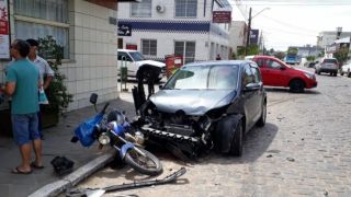 VÍDEO:  Acidente na Bento Gonçalves em Camaquã 