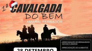 Jovens tradicionalistas amaralenses criam a "Cavalgada Soidária" em Amaral Ferrador