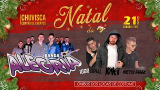 Neste Sábado (21) tem Baile de Natal da TJ na Chuvisca