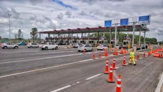 Cobrança de pedágio nas BRs 101 e 386 começou a funcionar neste domingo