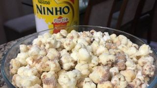 Pipoca Doce com Leite Ninho 