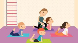 Yoga para crianças: atividade distrai e reduz a ansiedade