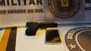 Baleado pela vítima, assaltante é preso pela BM no Centro de Porto Alegre