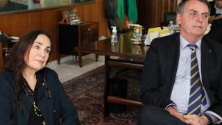 Reunião com Bolsonaro sela permanência de Regina Duarte na Cultura