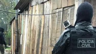 Operação contra grupos rivais do narcotráfico é realizada em Guaíba