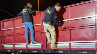 PRF encerra operação Tamoio com apreensão de cerca de 1,3 tonelada de drogas no Rio Grande do Sul