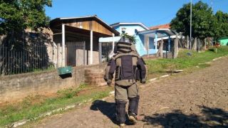 Bananas de dinamite são encontradas durante operação em São Sebastião do Caí