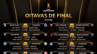 Conmebol divulga dias e horários dos jogos das oitavas de final da Libertadores