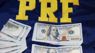PRF apreende cerca de 20 mil dólares em Santana do Livramento