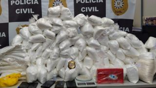 Homem é preso em flagrante com 90 quilos de cocaína em Estância Velha
