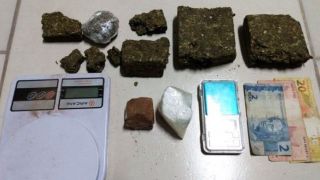 Brigada Militar prende homem por tráfico de drogas em Camaquã.