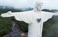 ⚠️🚨Maior que o Cristo Redentor: cidade do RS inaugura estátua de Jesus 🚨⚠️